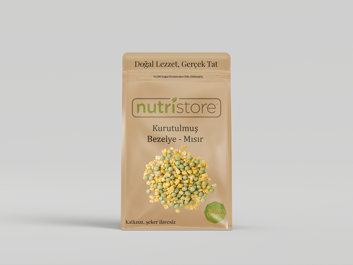 Kurutulmuş Bezelye ve Mısır Karışık Paket | Doğal, Sağlıklı ve Lezzetli Atıştırmalık