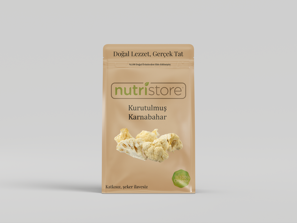 Kurutulmuş Karnabahar | Doğal ve Katkısız Sebze Atıştırmalığı