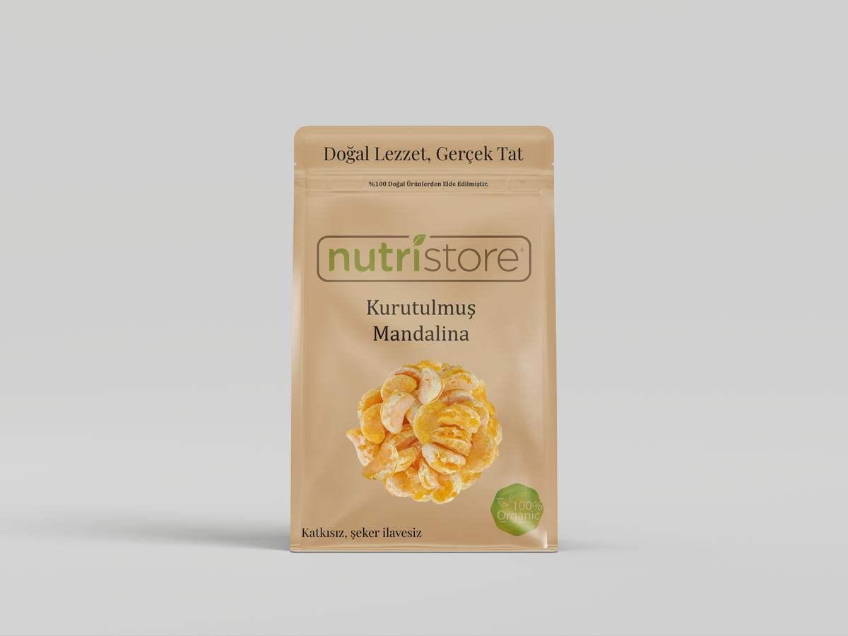 Kurutulmuş Dilimli Mandalina | Ferahlatıcı, C Vitamini Zengini Doğal Atıştırmalık
