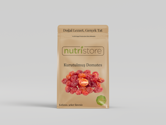Kurutulmuş Organik Domates – Katkısız, Doğal ve Yoğun Lezzet