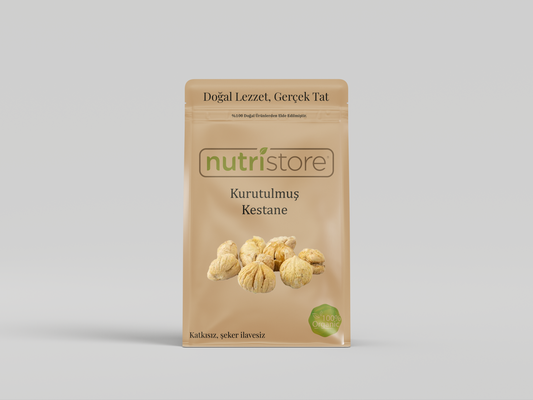 Kurutulmuş Kestane | Doğal ve Glutensiz Atıştırmalık