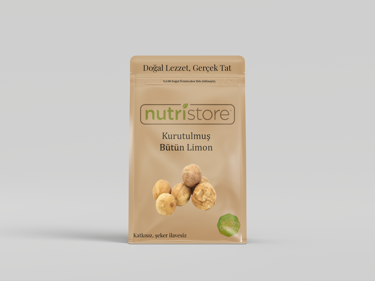 Kurutulmuş Bütün Organik Limon – Doğal Tat, Sağlıklı Atıştırmalık