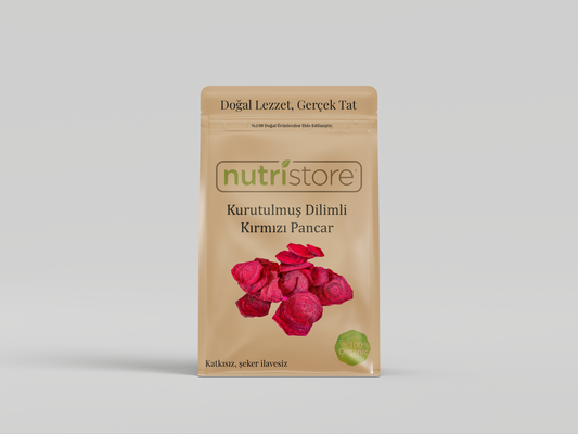 Kurutulmuş Dilimli Kırmızı Pancar | Doğal ve Katkısız