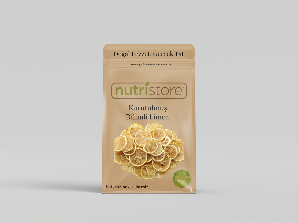 Kurutulmuş Dilimli Limon | Ferahlatıcı ve Doğal C Vitamini Kaynağı
