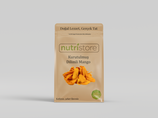 Kurutulmuş Organik Mango – Tropikal Lezzet, Sağlıklı Atıştırmalık