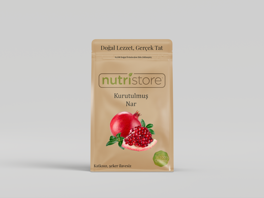 Kurutulmuş Nar | Doğal Tatlı-Ekşi Meyve Atıştırmalığı